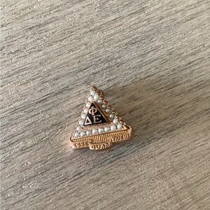 Delta Phi Epsilon vintage pin